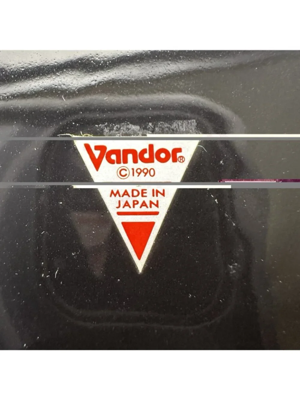 Vandor Rare 1990 Safari Zebra Teapot Black Animal Motif Vintage Retro Minor Flaw